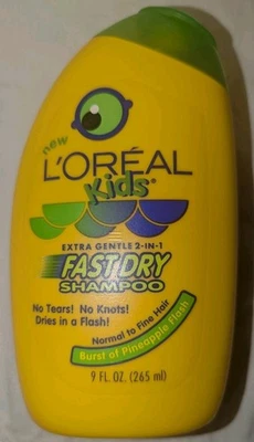 Champú de secado rápido L'Oreal Kids - Ráfaga de piña flash sin años sin nudos 9 oz Foto 1 de 2