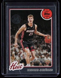2025-26 Topps #80BK-66 Kasparas Jakučionis 1980-81 Topps Basketball - Picture 1 of 2