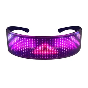 Glow in the Dark LED Sunglasses Perfect for Parties Concerts Festivals - Photo 1/21