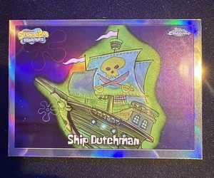 2025 Topps Chrome SpongeBob #130 nave rifrattore olandese - Foto 1 di 2