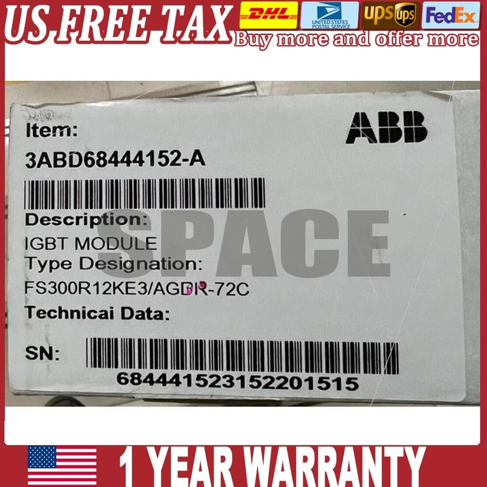 ABB AGDR-72C 驱动板全新加急发货 — 第 1/1 张图片