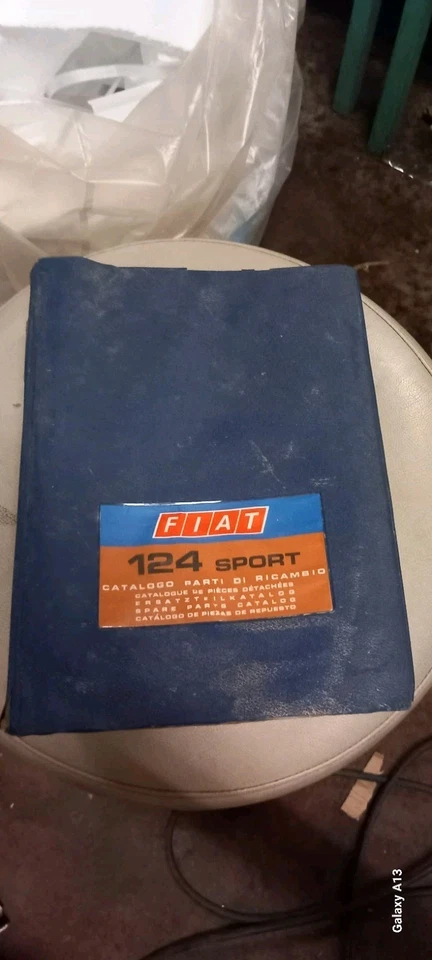 Manuale FIAT OFFICINA -Fiat 124 Sport - Immagine 1 di 1
