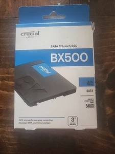 Crucial BX500 4TB Internal SSD SATA*BRAND NEW*FACTORY SEALED* - Afbeelding 1 van 2