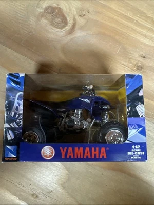 New Ray 1/12 Diecast Model Yamaha YFZ 450 ATV Blue DC-42977 - Image 1 of 4