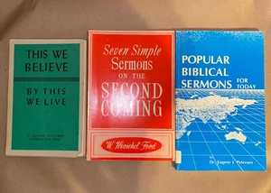Vintage 3 PB Lot This We Believe…Christian Faith Herschel Religion 1945 - Imagen 1 de 12