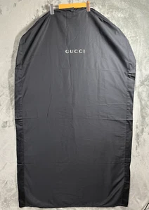 Gucci Garment Protector Bag Travel Black (Large) 100% Cotton - Picture 1 of 4