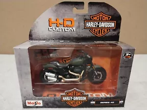 BICICLETA FAT BOB 114 HARLEY DAVIDSON MOTO MAISTO SERIE 42 1/18 MODELO DIECAST - Imagen 1 de 9