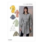 Vogue Sewing Pattern V9299 Women's Top With Belt