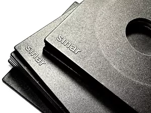 OEM Sinar Lensboard 140x140mm #1 or 0 Opening fits Horseman - Picture 1 of 2