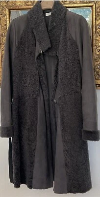 Abrigo Brunello Cucinelli Cordero Oveja Gris Sal Marina Talla 40/S Hecho en Italia Foto 1 de 4