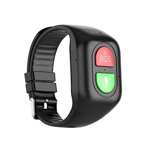 Elderly Fitness Tracker with Fall Alarm Detection and GPS Location Smart Watch