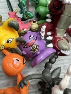 vintage POKÉMON R/LW PK GASHAPON PVC FIGURE LOT/8 Groupon Koffing Sceptile &&& - Picture 1 of 22