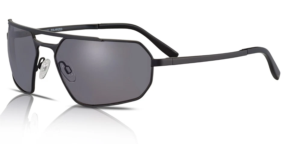 Serengeti Sunglasses Men's Hinkley SS570001 Matte Black/Smoke Saturn Polarised