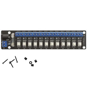 Evemodel 3V-24V DC Power Distribution Module 12 Channel Individual Switches - Picture 1 of 8