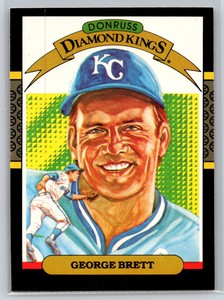 1987  Donruss #15 George Brett Diamond Kings KC Royals