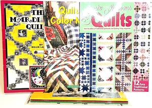 Quilting Color Magic Quilts in Bloom Leaflets Mix Lot of 7 Books - Picture 1 of 19