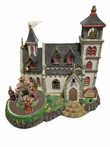 Lemax Christmas Village Church of the Nativity Musical Animated Ceramic House - Picture 1 of 9