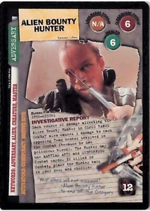 X-Files CCG Alien Bounty Hunter XF96-0337v1 - Imagen 1 de 2
