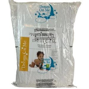 Dream On Me Portable Crib Mattress Holly 3” Fiber Waterproof Green Guard Nob - Picture 1 of 7