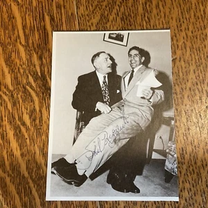 Phil Rizzuto 3,5x5 Buchschnitt Foto NY Yankees HOF signiert handsigniert mit Casey - Bild 1 von 3