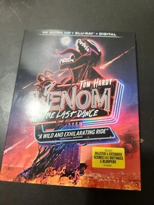 Venom: The Last Dance (4K Ultra HD + Blu-ray + Digital) Brand New with Slipcover - Imagen 1 de 3