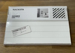 Ikea Nacksta 3-Art Piece Wall Hanging Organizer White 103.191.73 Sealed in Box - Picture 1 of 4