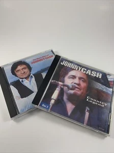 Johnny Cash 2 CD Lot- Country Legend The Many Sides of Johnny Cash - Picture 1 of 5