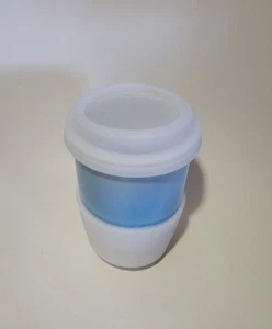 Travel Mug - Coffee Mug Portable Cearamic Reusable 12oz - Lagoon - Picture 1 of 10