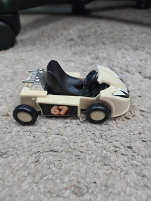 Juguete de go kart de plástico TootsieToy vintage de 4 pulgadas de largo Foto 1 de 4