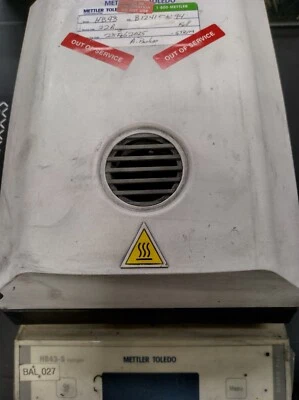 Analizador halógeno de humedad Mettler Toledo HB43-S  Foto 1 de 4