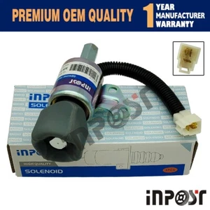 SA-5176-12 12v Stop Solenoid For Kubota D722 D902 Z482 Engine 1756ES-12SUC5B1S5 - Picture 1 of 5