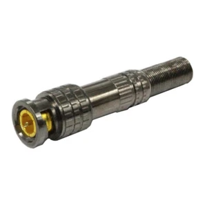 BNC Male Connector Plug RG59 Coax Cable Coupler CCTV DIY Solder Adapter Jack - Afbeelding 1 van 6