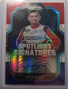 2023 Panini Prizm Autographed Ryan Ellis Nascar Racing Card No SS-REL - Picture 1 of 2