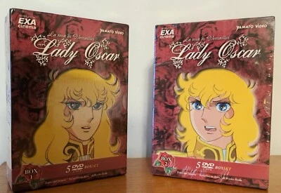 Lady Oscar la rosa di Versailles - box 1 e 2 (10 dvd) raro fuori catalogo - Immagine 1 di 4