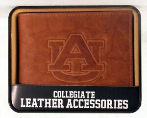 Black NCAA Auburn Tigers Bi-fold Wallet 