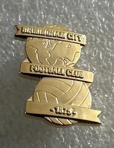 Collectable Birmingham City Supporter Enamel Badge - Wear Proud Gold 3D Design - Picture 1 of 3