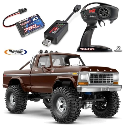 Traxxas # TRX97044-1-BRWN TRX-4M Ford F150 4x4 lifted braun 1/18 Crawler RTR - Bild 1 von 4