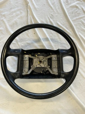 1994 Ford F150 Bronco Steering Wheel Rubber XL 92-96 Good Wheel - Image 1 of 4