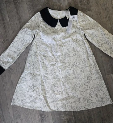 Vestido de Algodón Columpio Mickey Minnie Diseñador Parques Disney 11/12 Crucero Vacaciones Foto 1 de 4