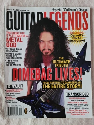 Guitar Legends Guitar World Presents #79 Dimebag Lives Special Collectors Issue Foto 1 de 3