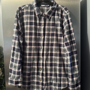 Riders by Lee Fleece Hemd kariert Knopfleiste Langarm rosa blau grün XL Tasche - Bild 1 von 9