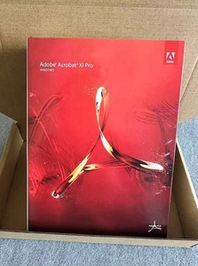 Adobe Acrobat Xi Pro Full Version DVD/Windows, Permanent License For 5 PCs - Picture 1 of 9