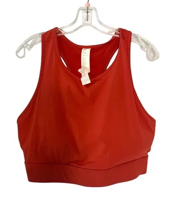 FABLETICS Solid Red Trinity High-Impact Women's Athletic Sports Bra Size 2X - Image 1 of 4