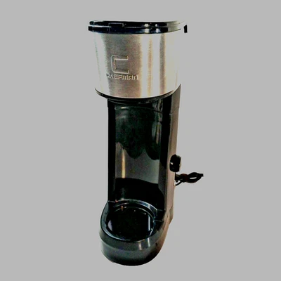 WORKING! Chefman Single Serve Coffee Maker - Stainless Steel/Black - K-Cup &... - Image 1 of 4