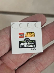 Lego 2015 Star Wars Celebration Anaheim VII 7 Baseplate Stand Pezzo Esclusivo U - Foto 1 di 3