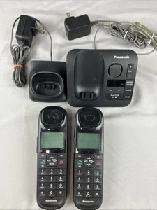 PANASONIC KX-TGL430 Zestaw słuchawkowy do telefonu bezprzewodowego z podstawą do ładowania Nieprzetestowany - Zdjęcie 1 z 5