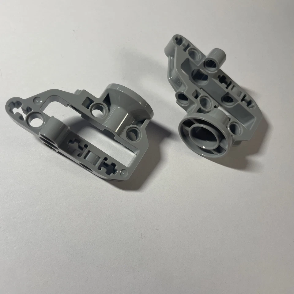 Lego Technic 2x Aufhängung steering portal axle 92908 hellgrau light bluish gray - Bild 1 von 1