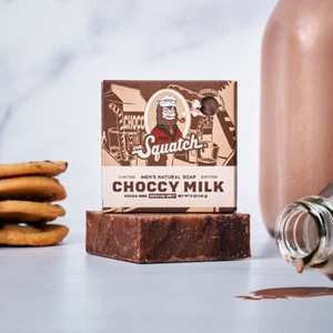 Dr. Squatch Limited Edition Choccy Milk Bar Soap Free Shipping 20% OFF 4 OR MORE - Picture 1 of 1
