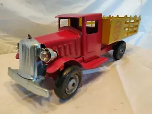 Vintage SHELL Motor Oil Metalcraft Toy Truck GAS OIL, restored orig. Excellent. - Picture 1 of 12
