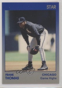 1991 Star Frank Thomas Blue/Grey Frank Thomas #9 HOF